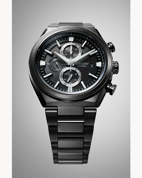 Attesa Gray Dial Super Titanium Bracelet CA0835-61H | CITIZEN