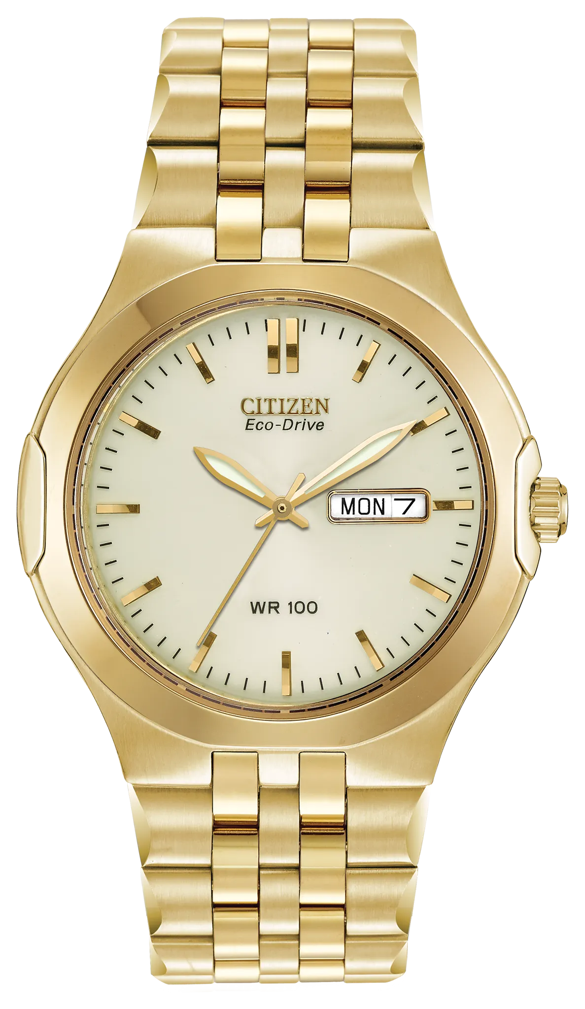 Corso Champagne Dial Stainless Steel Bracelet BM8402-54P | CITIZEN