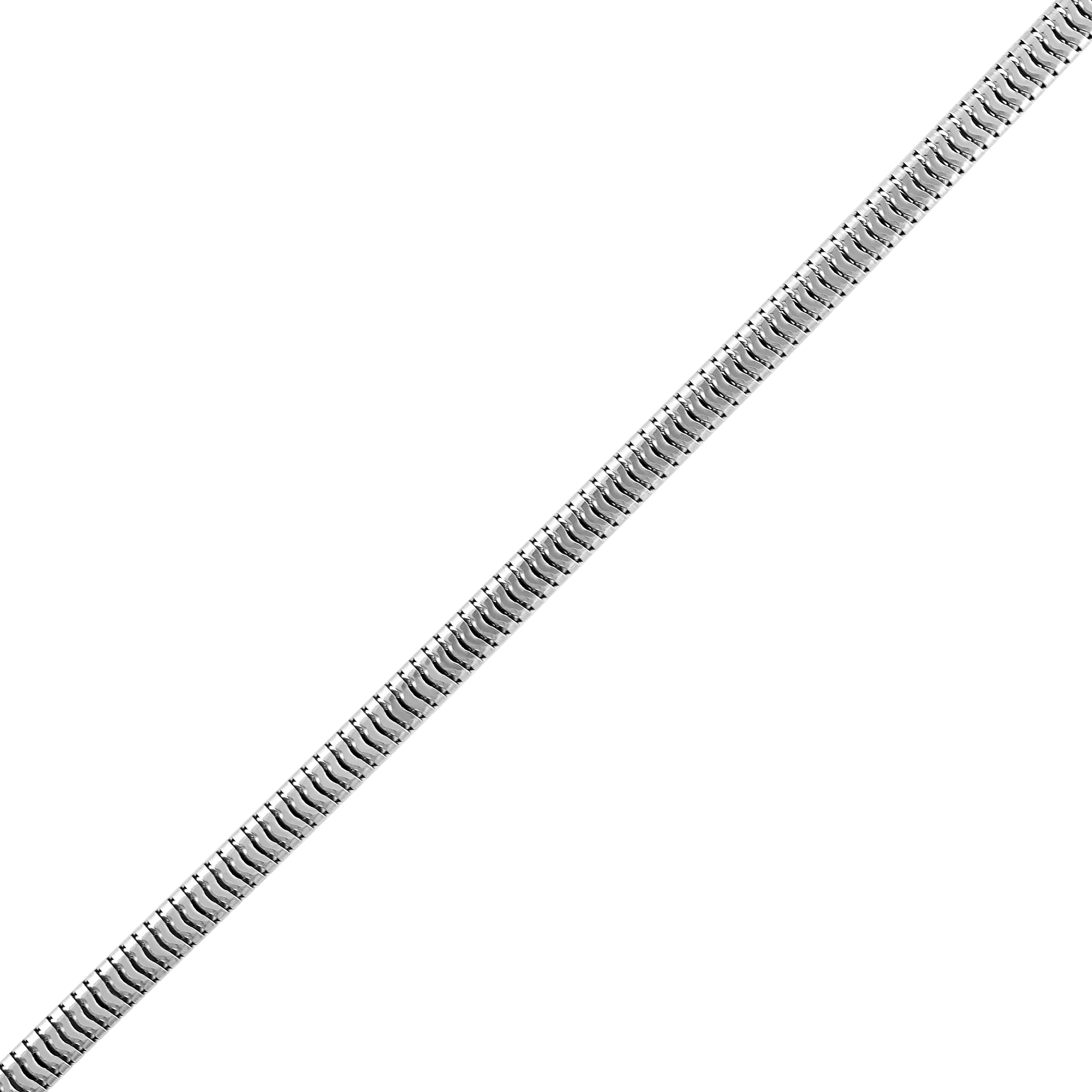 Icon Squared Snake Chain Bracelet - view 3