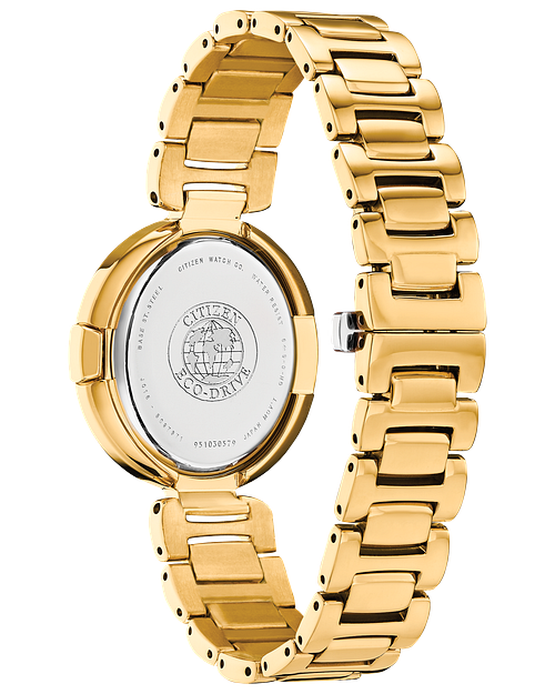Citizen eco drive 2025 gold ladies watch