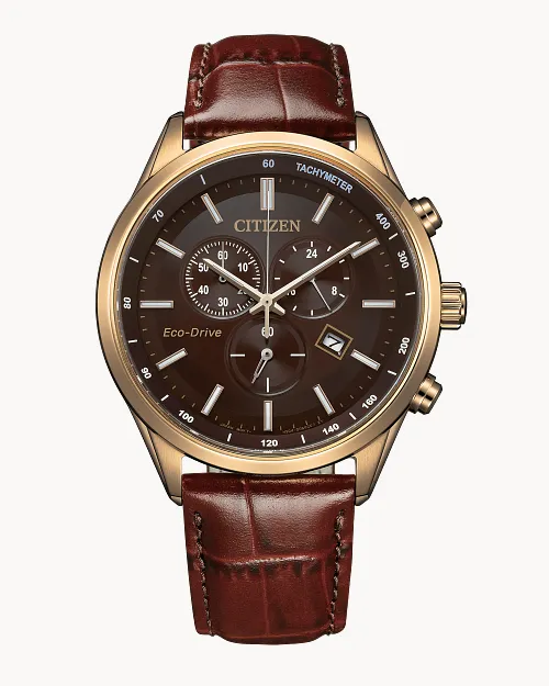 Classic Brown Dial Leather Bracelet AT2573-07X | CITIZEN Classic Brown Dial Leather Bracelet AT2573-07X | CITIZEN