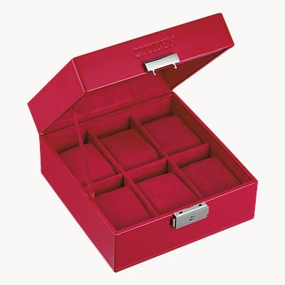 Citizen Red 6-Piece Watch Box