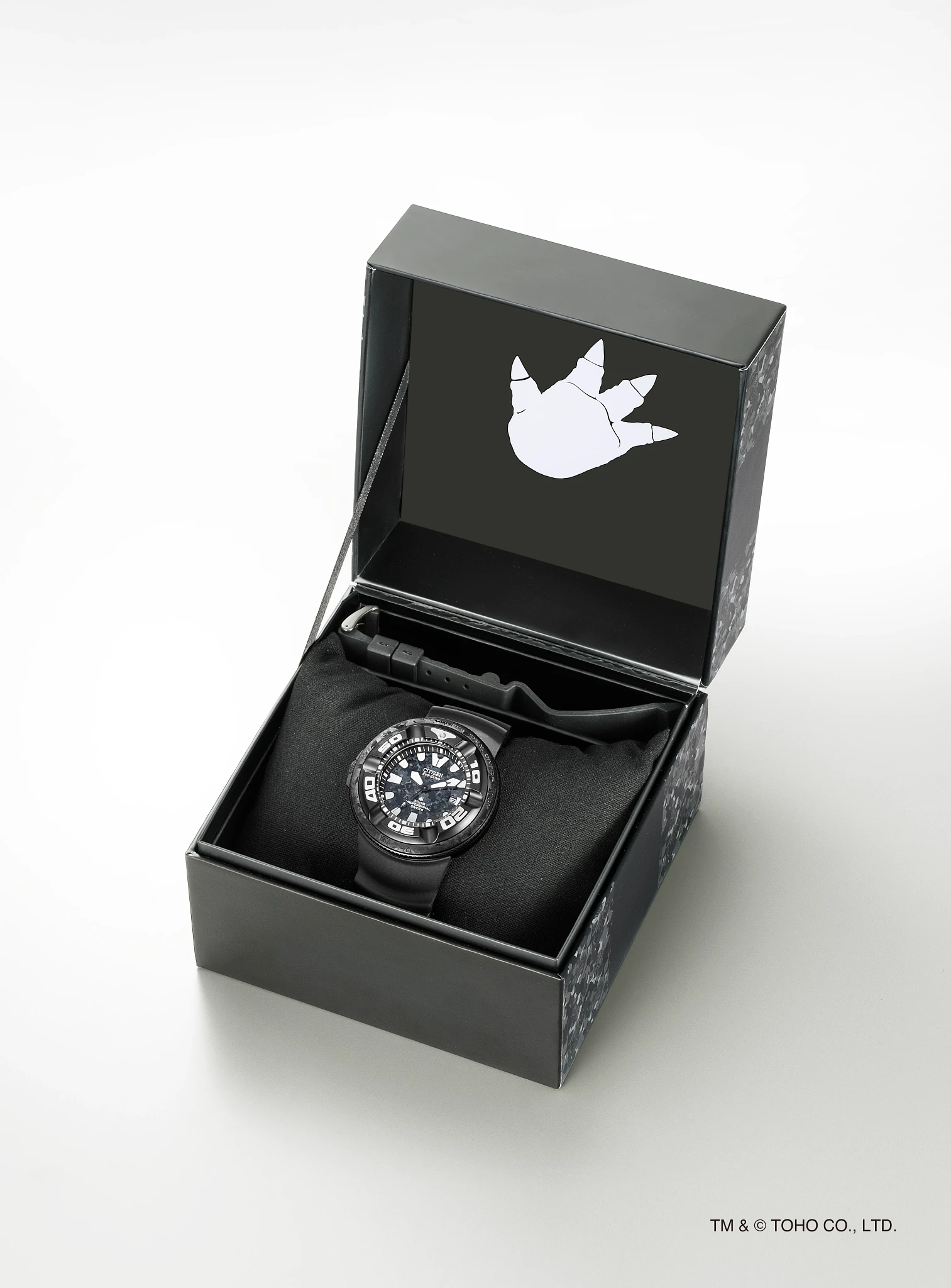 Godzilla Black Dial Polyurethane Strap BJ8056-01E | CITIZEN