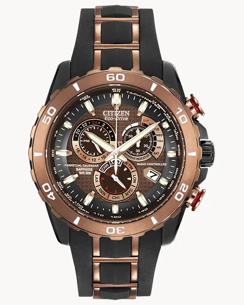 PCAT Brown Dial Stainless Steel & Polyurethane Combination PCAT Brown Dial Stainless Steel & Polyurethane Combination