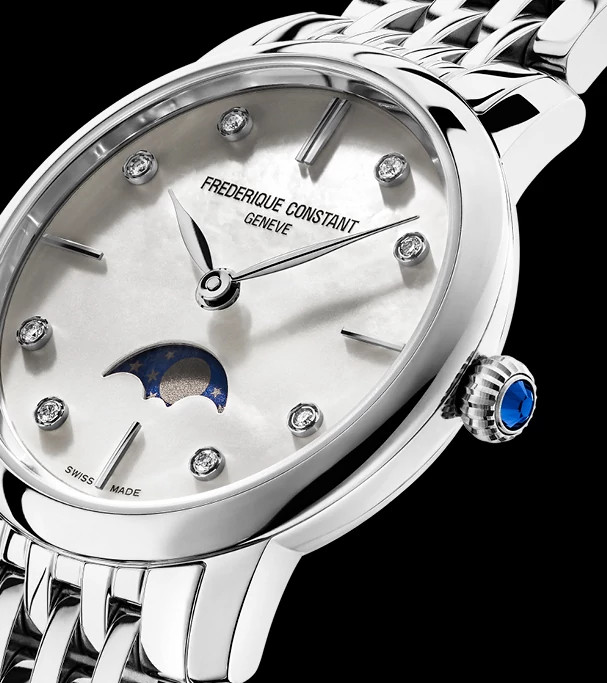 SLIMLINE LADIES MOONPHASE