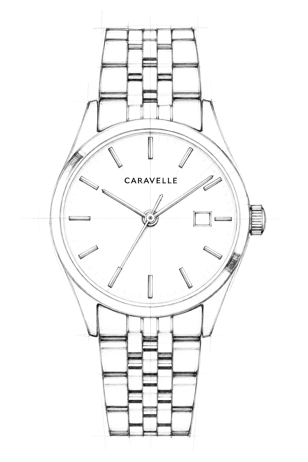 Watch technical diagram