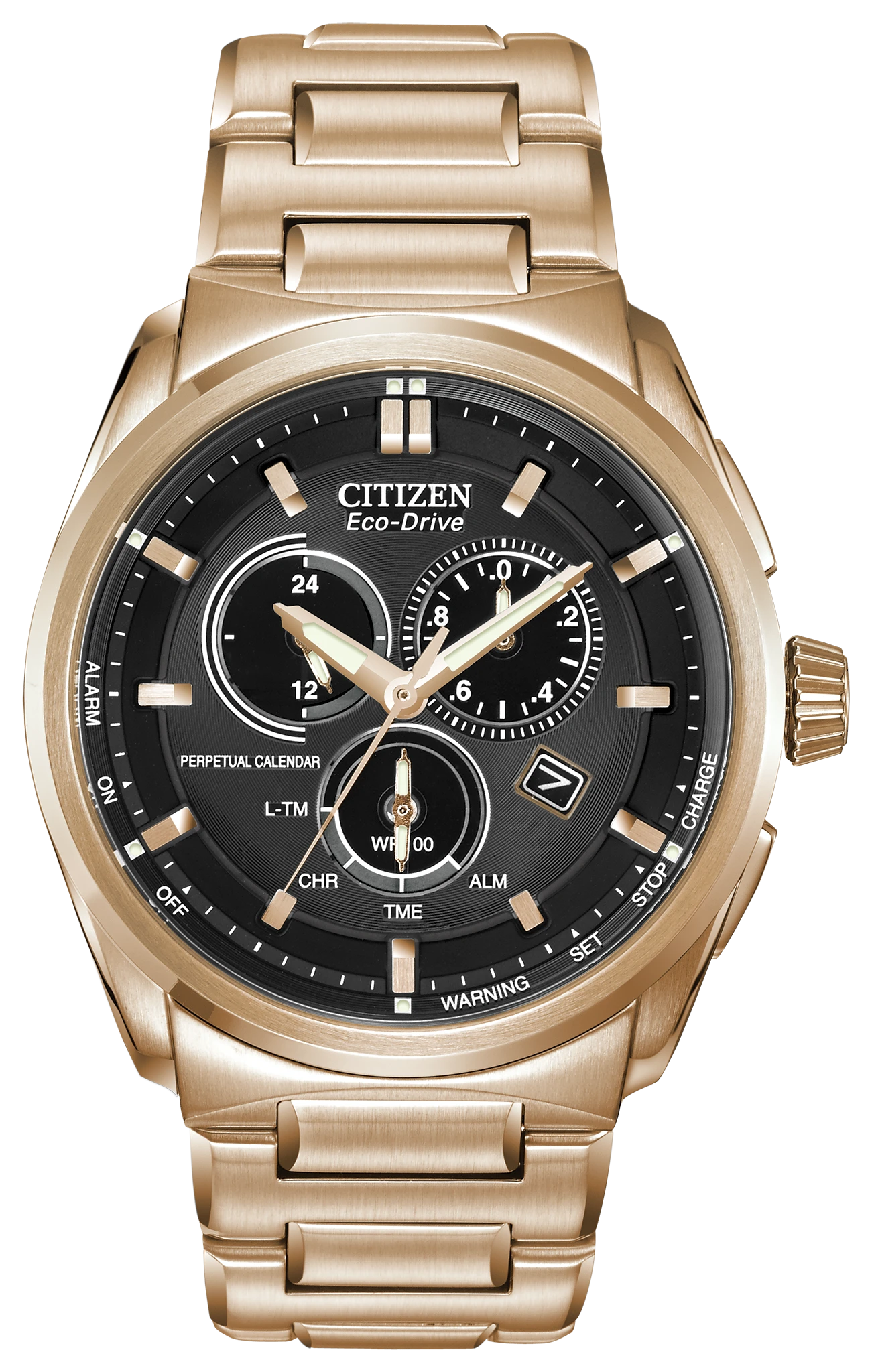 Chandler Black Dial Stainless Steel Bracelet BL5483-55E | CITIZEN