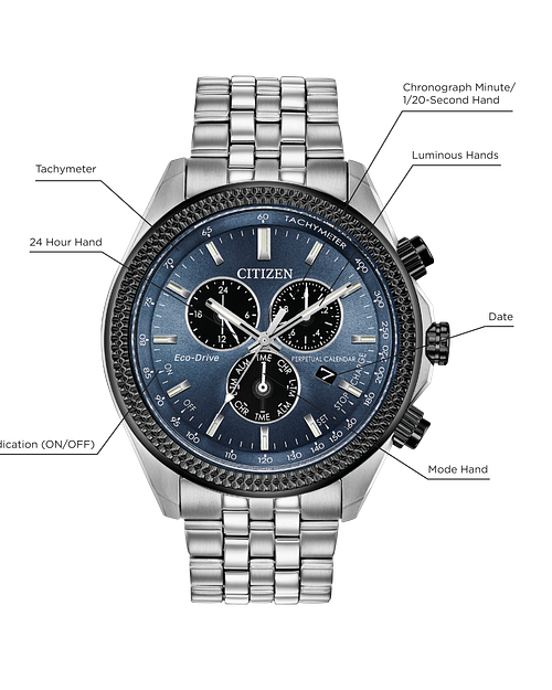 Citizen watches eco drive blue sale