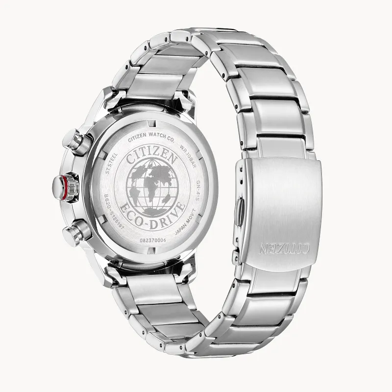 Avion Blue Dial Stainless Steel Bracelet CA4478-56L | CITIZEN Avion Blue Dial Stainless Steel Bracelet CA4478-56L | CITIZEN