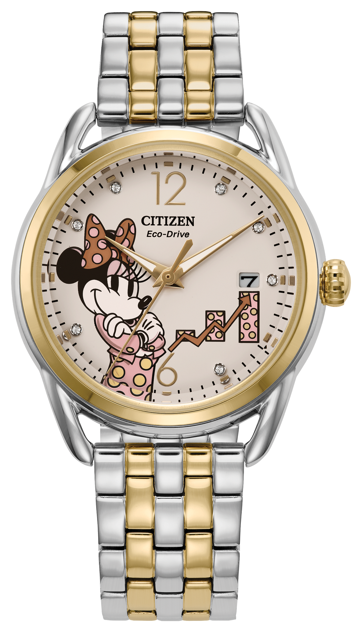 Citizen Empowered Minnie Mouse FE6084-70W