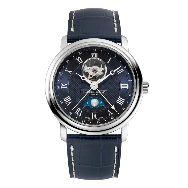 Frederique Constant Classics 40 mm Blue Dial Men's Automatic Watch FC-335MCNW4P26