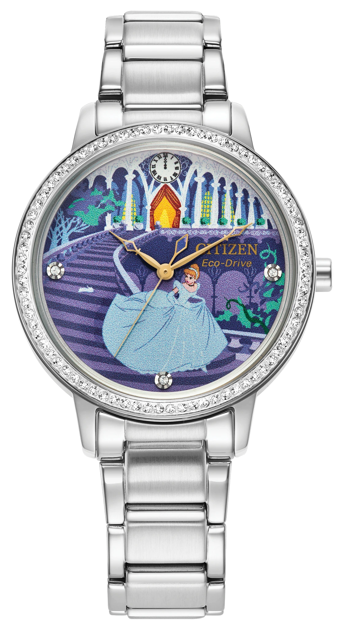 au maison Cinderella Blue Dial Stainless Steel Bracelet FE7041-51W