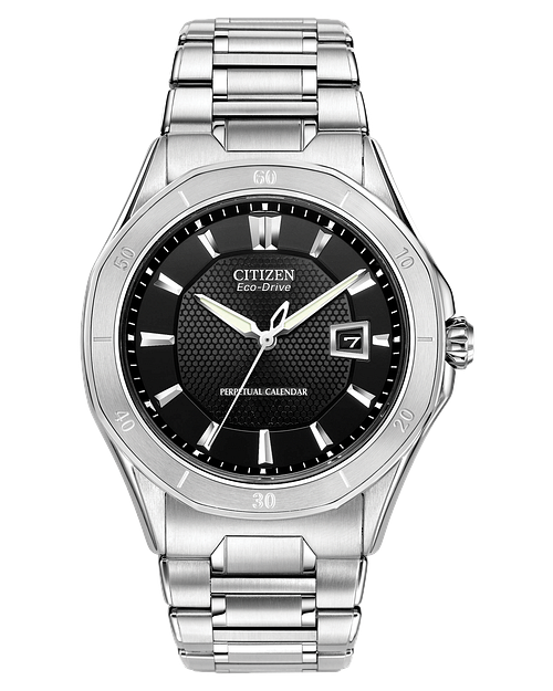 Octavia - Men's Eco-Drive BL1270-58E Silver Calendar Watch | CITIZEN