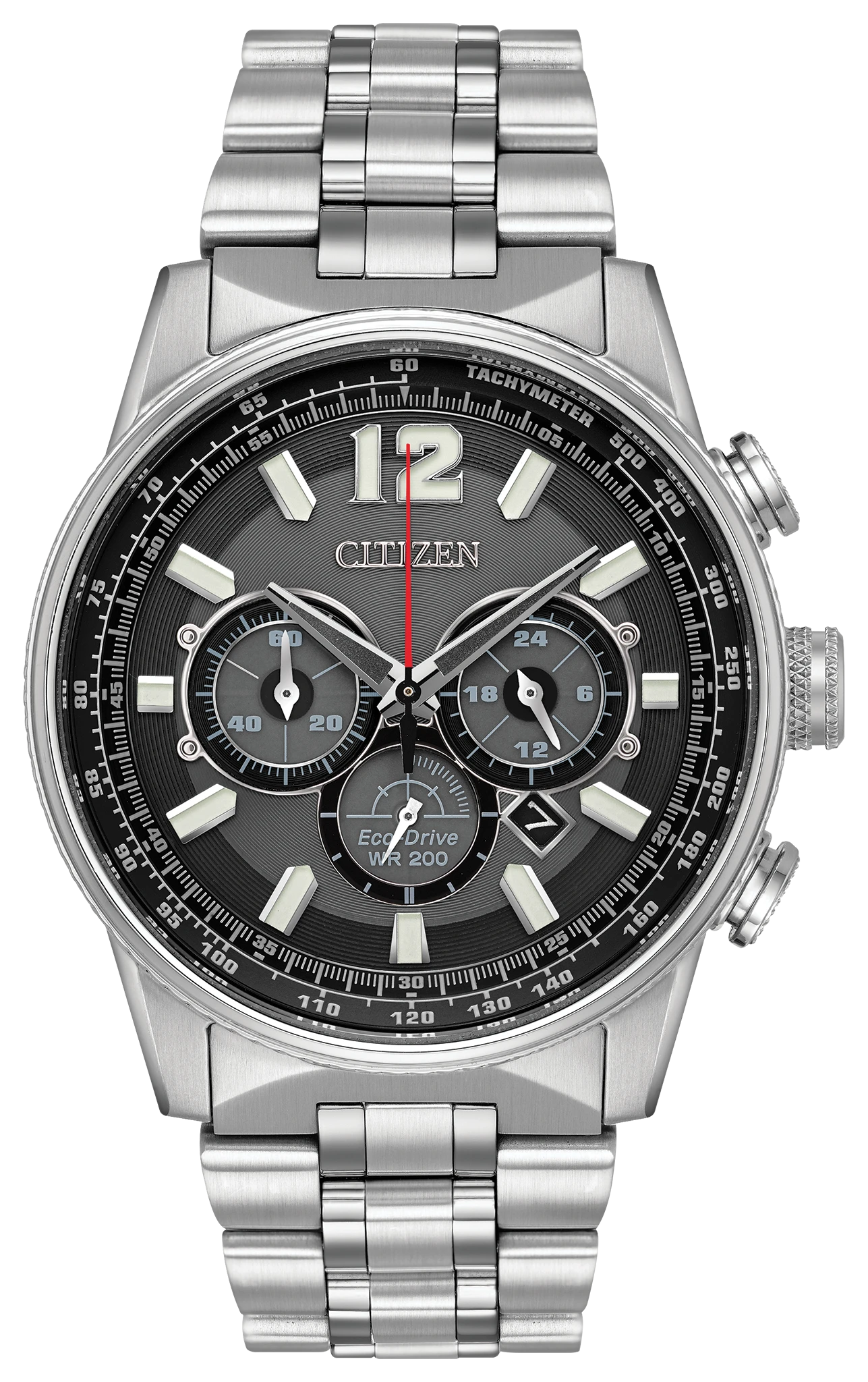 御成約　[3304] [3280] Nighthawk - Men's Eco-Drive CA4370-52E Chronograph Watch | CITIZEN