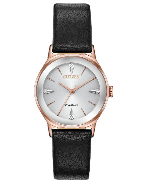Citizen Axiom Eco-Drive Rose Gold Stainless Steel Watch | CITIZEN