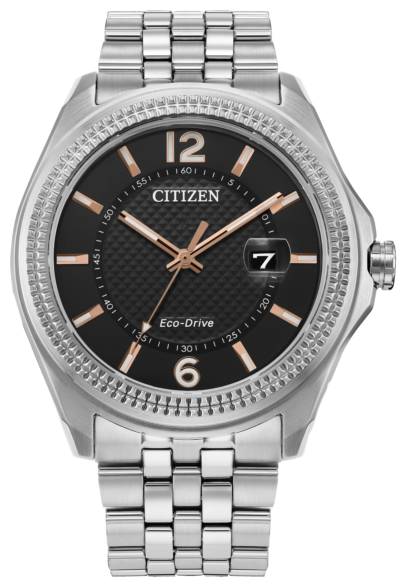 Corso Black Dial Stainless Steel Bracelet AW1740-54H | CITIZEN