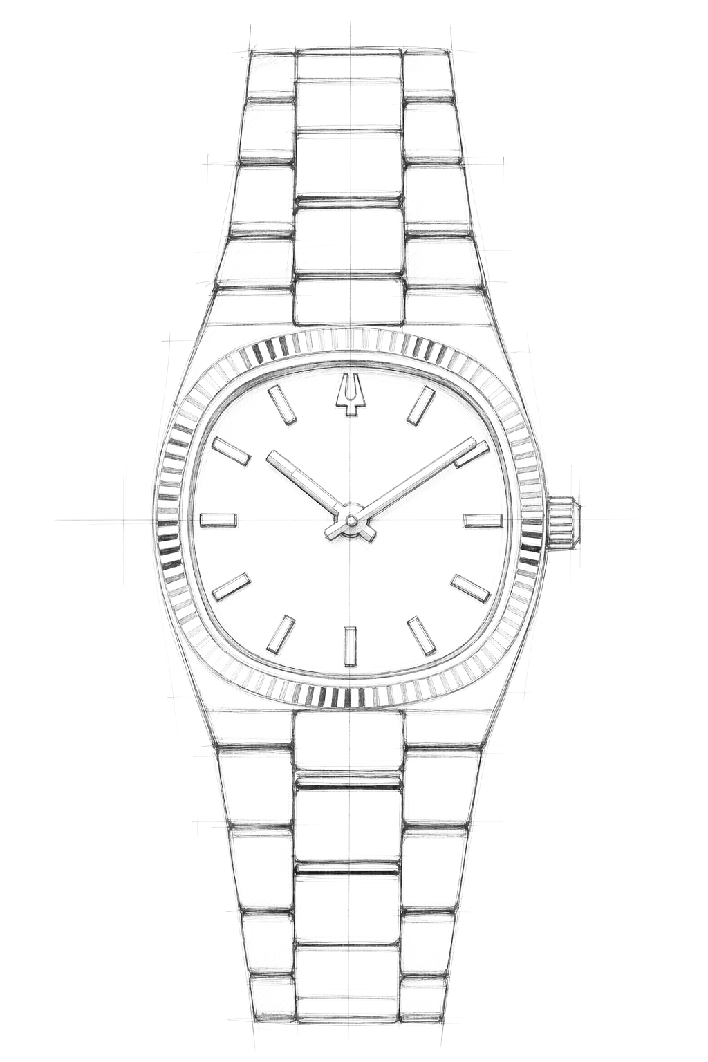 Watch technical diagram