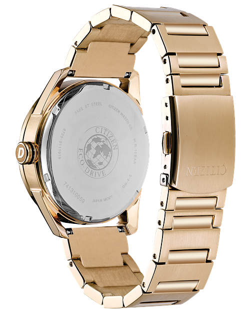2-Tone Citizen Eco-Drive Men's Corso Rose Gold Watch