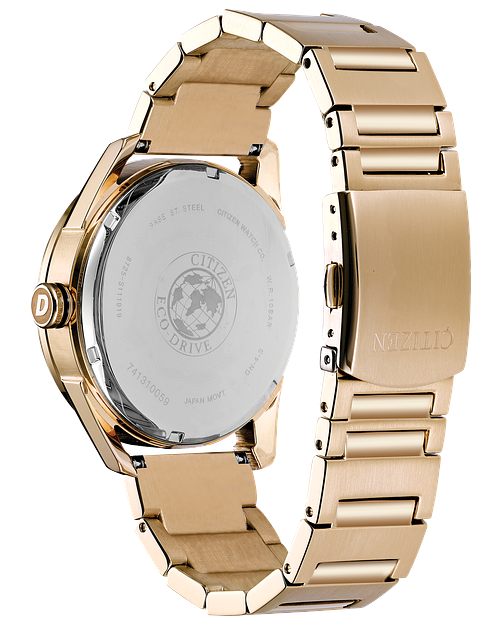 Citizen rose gold mens watch hot sale