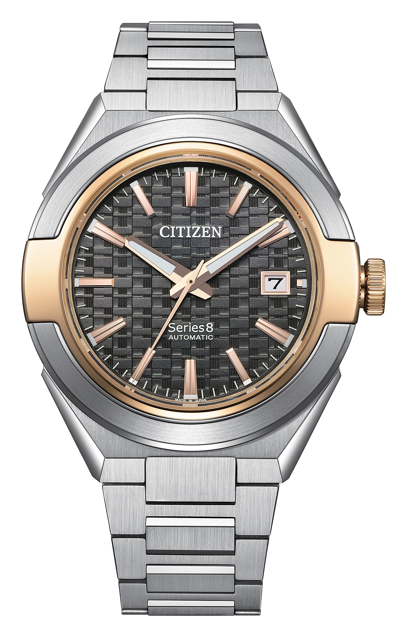 au maison Series8 870 Gray Dial Stainless Steel Bracelet NA1034-51H