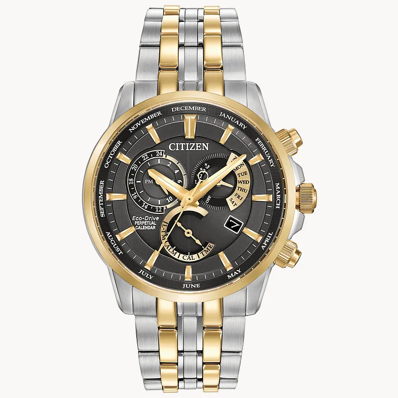 Corso - Men's Eco-Drive Gold and Silver Dual Time Watch | CITIZEN Corso - Men's Eco-Drive Gold and Silver Dual Time Watch | CITIZEN