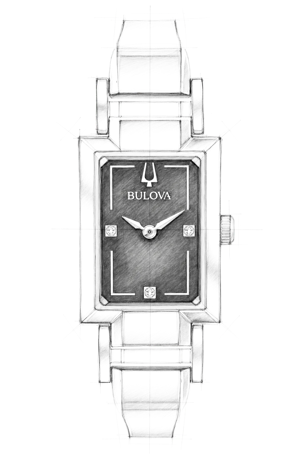 Watch technical diagram