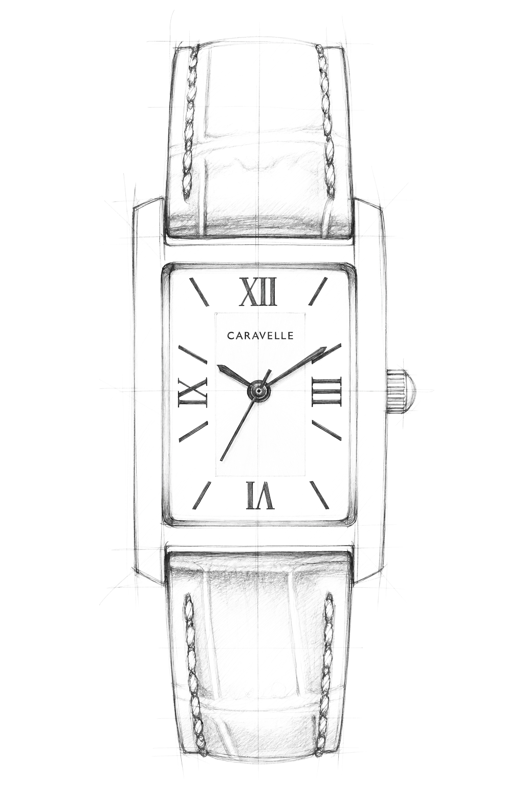 Watch technical diagram