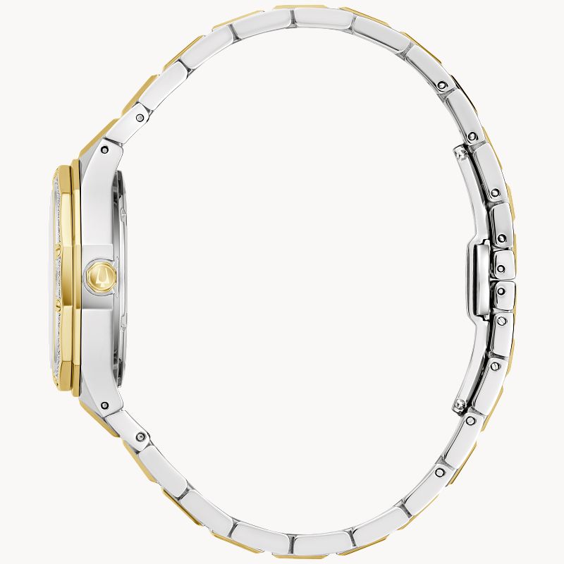 White Dial Stainless Steel Bracelet Prestige 98R299 | Bulova White Dial Stainless Steel Bracelet Prestige 98R299 | Bulova