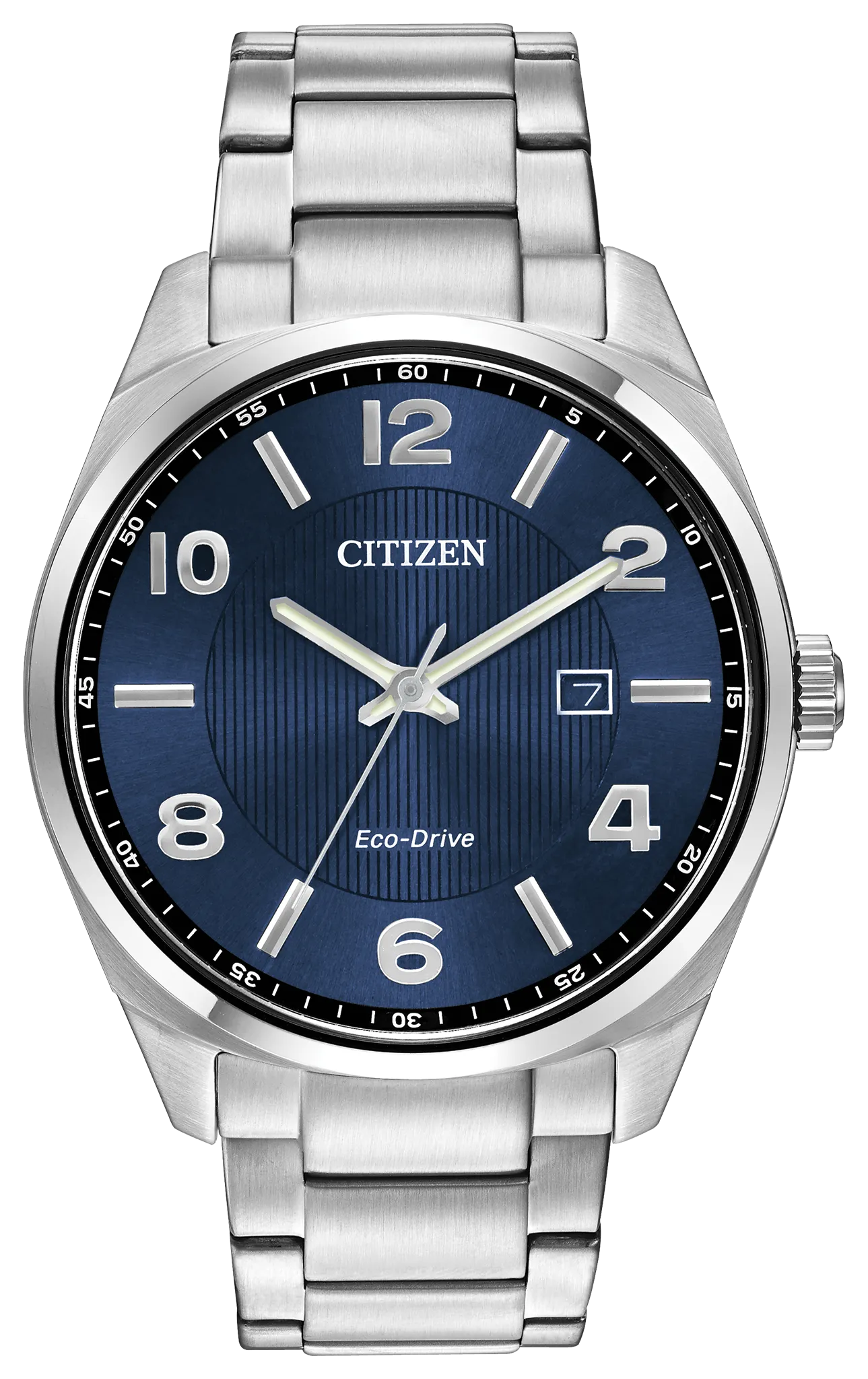 Corso Blue Dial Stainless Steel Bracelet BM7320-52L | CITIZEN