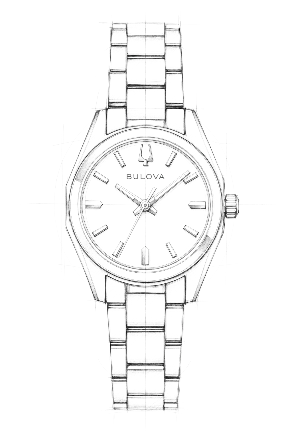 Watch technical diagram
