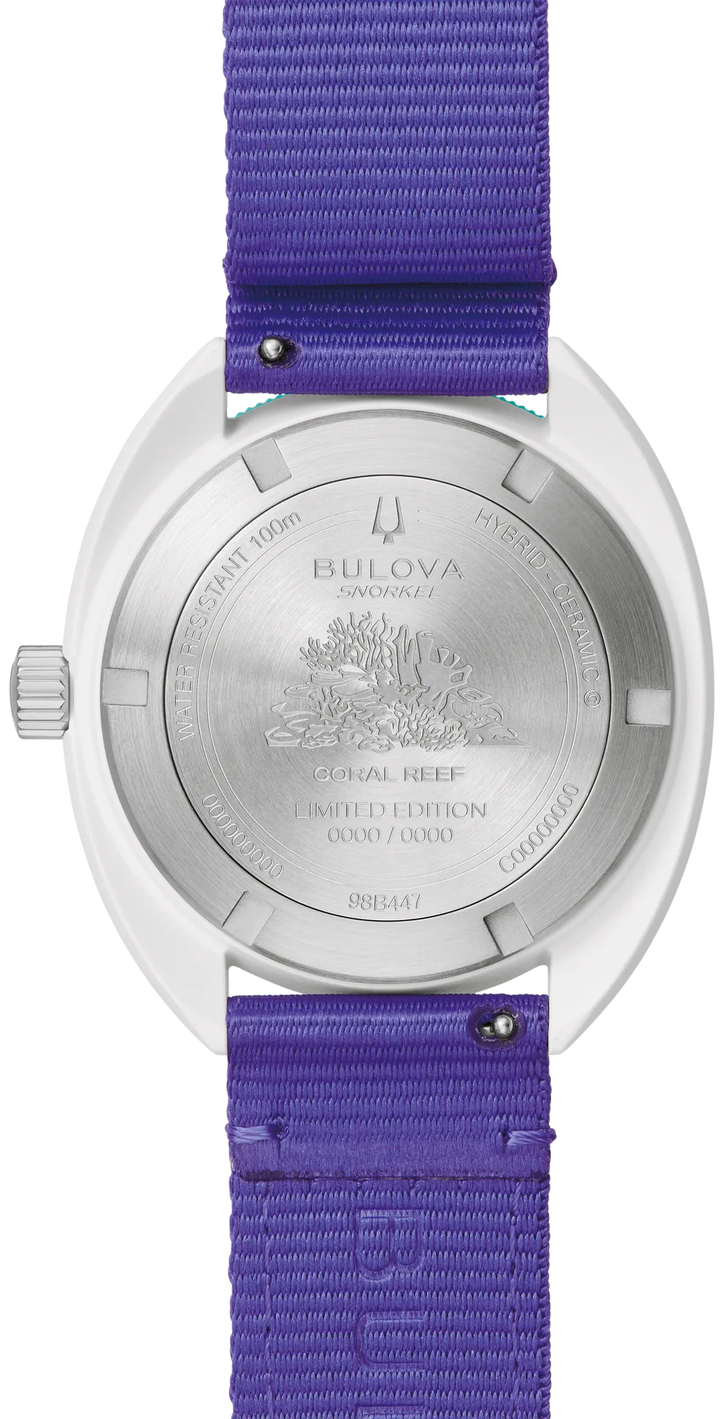 Teal Dial Nylon Strap Snorkel #tide® 98B447 | Bulova