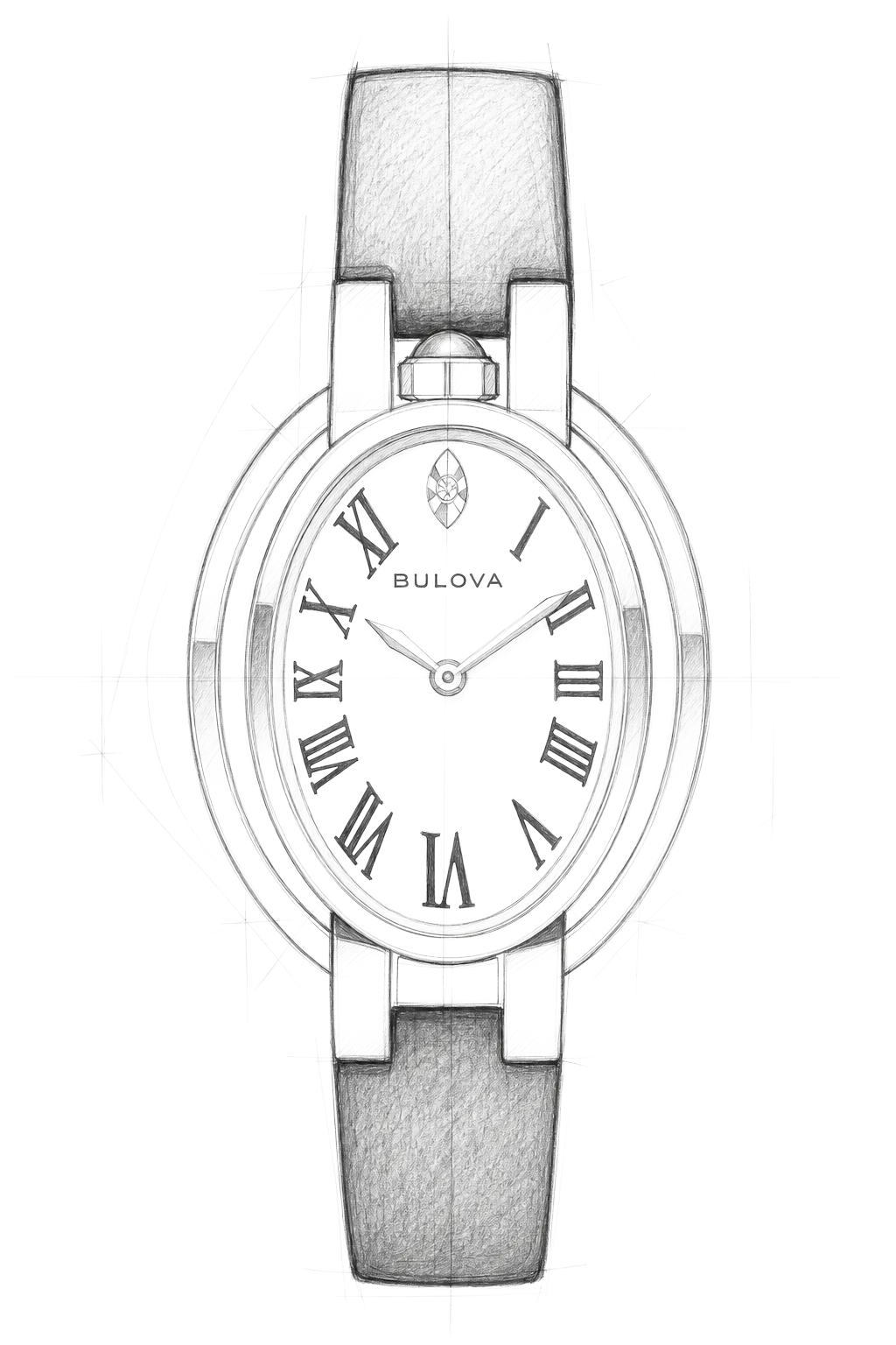 Watch technical diagram