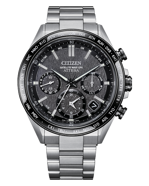 ATTESA Gray Dial Super Titanium Bracelet CC4058-67X | CITIZEN ATTESA Gray Dial Super Titanium Bracelet CC4058-67X | CITIZEN