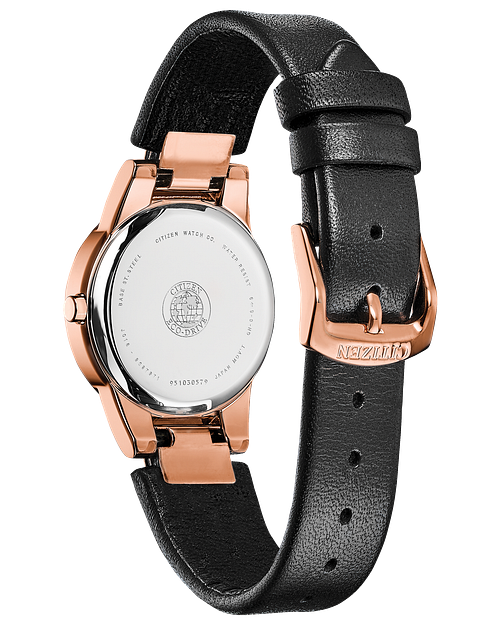 Citizen black and gold watch best sale