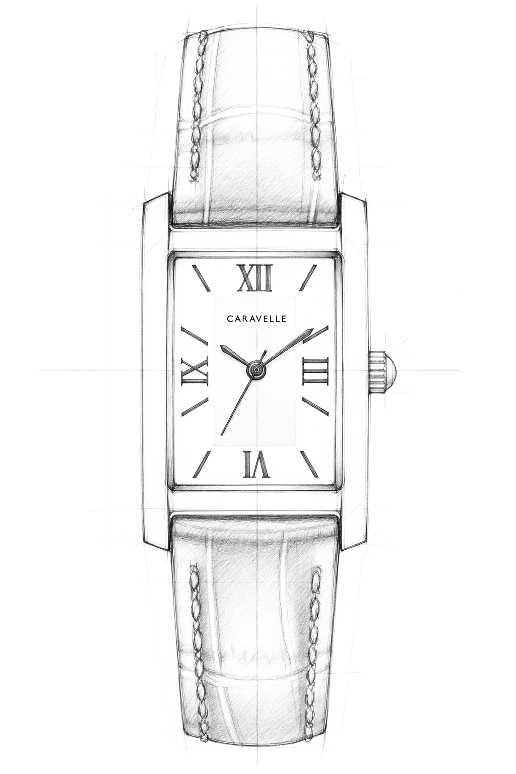 Watch technical diagram