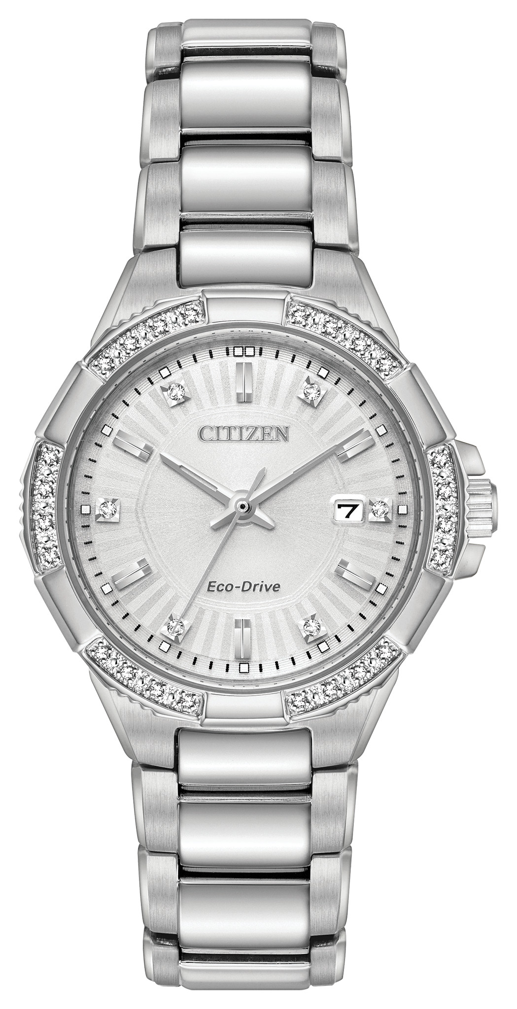 citizen watch ladies eco drive diamond