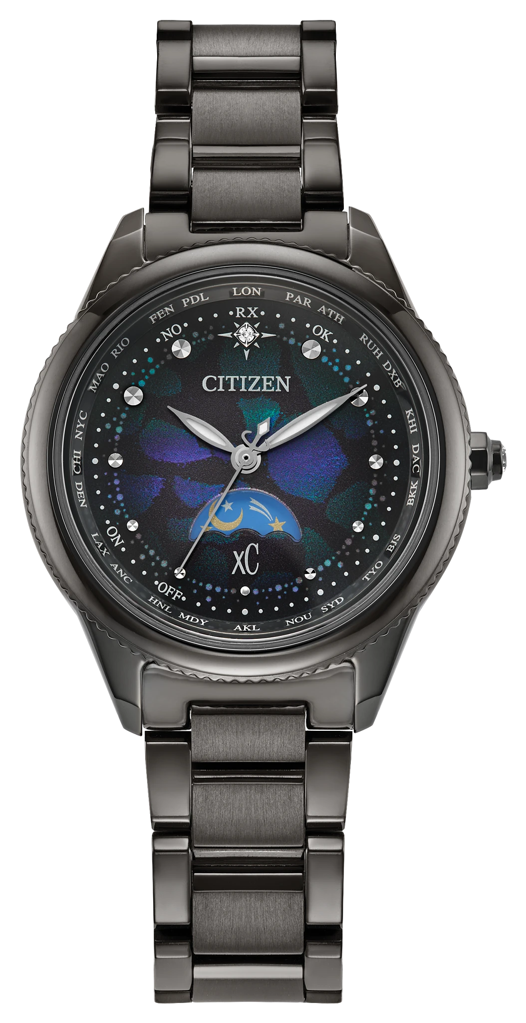 au maison Citizen xC Blue Dial Super Titanium Bracelet EE1008-56E