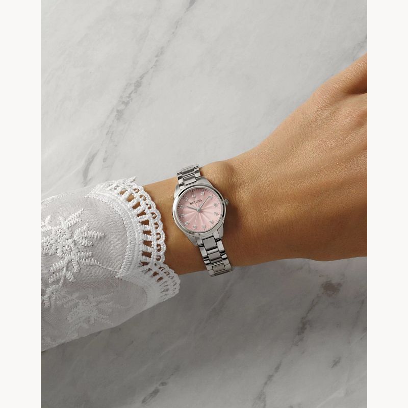 Reloj Bulova Rosa Sutton para Dama 96P249 | Bulova de Mexico