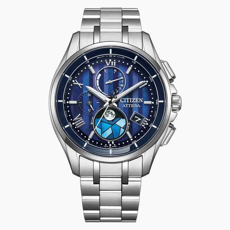 ATTESA Blue Dial Super Titanium Bracelet BY1000-51L | CITIZEN ATTESA Blue Dial Super Titanium Bracelet BY1000-51L | CITIZEN