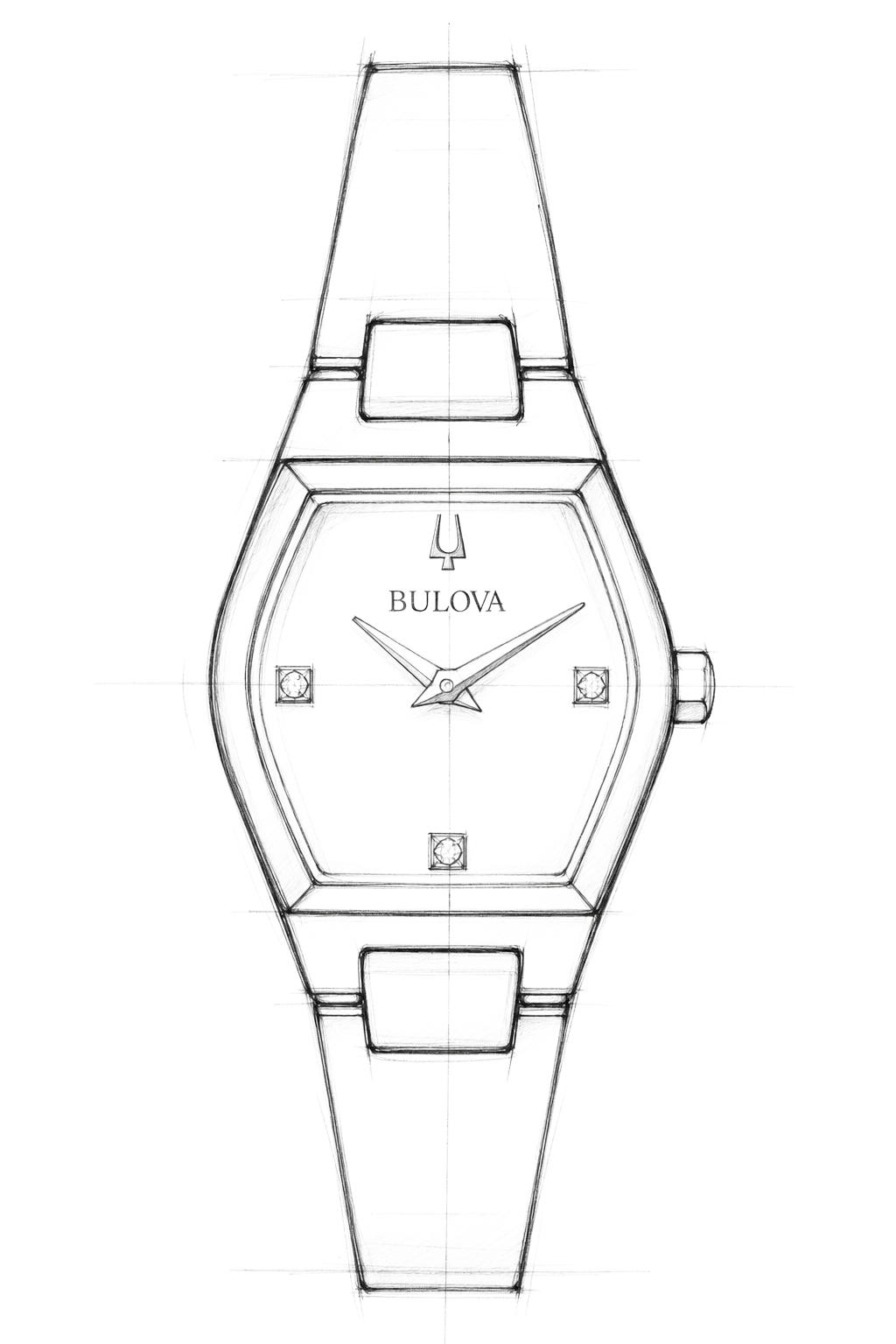 Watch technical diagram