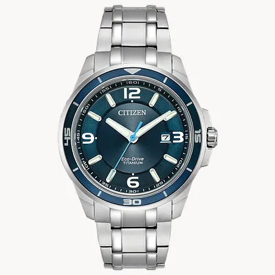 Brycen - Men's Eco-Drive BM6929-56L Titanium Sports Watch Brycen - Men's Eco-Drive BM6929-56L Titanium Sports Watch