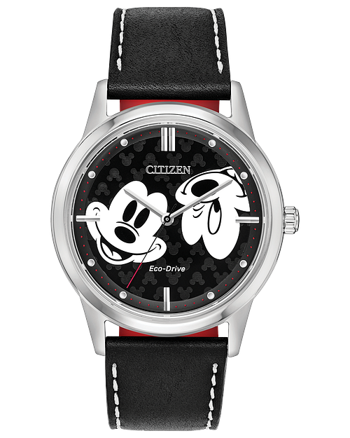 Citizen Mickey Mouse Eco-Drive Black Dial Watch | CITIZEN