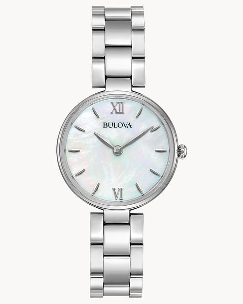 Bulova women's watch stainless steel outlet