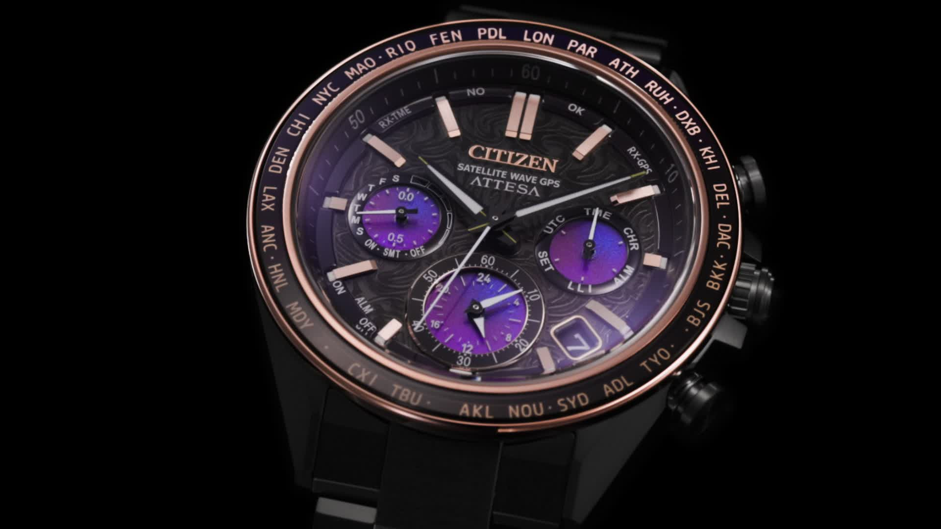 CITIZEN ATTESA EcoDrive 電波時計 本体　チタン ATTESA Watches | CITIZEN