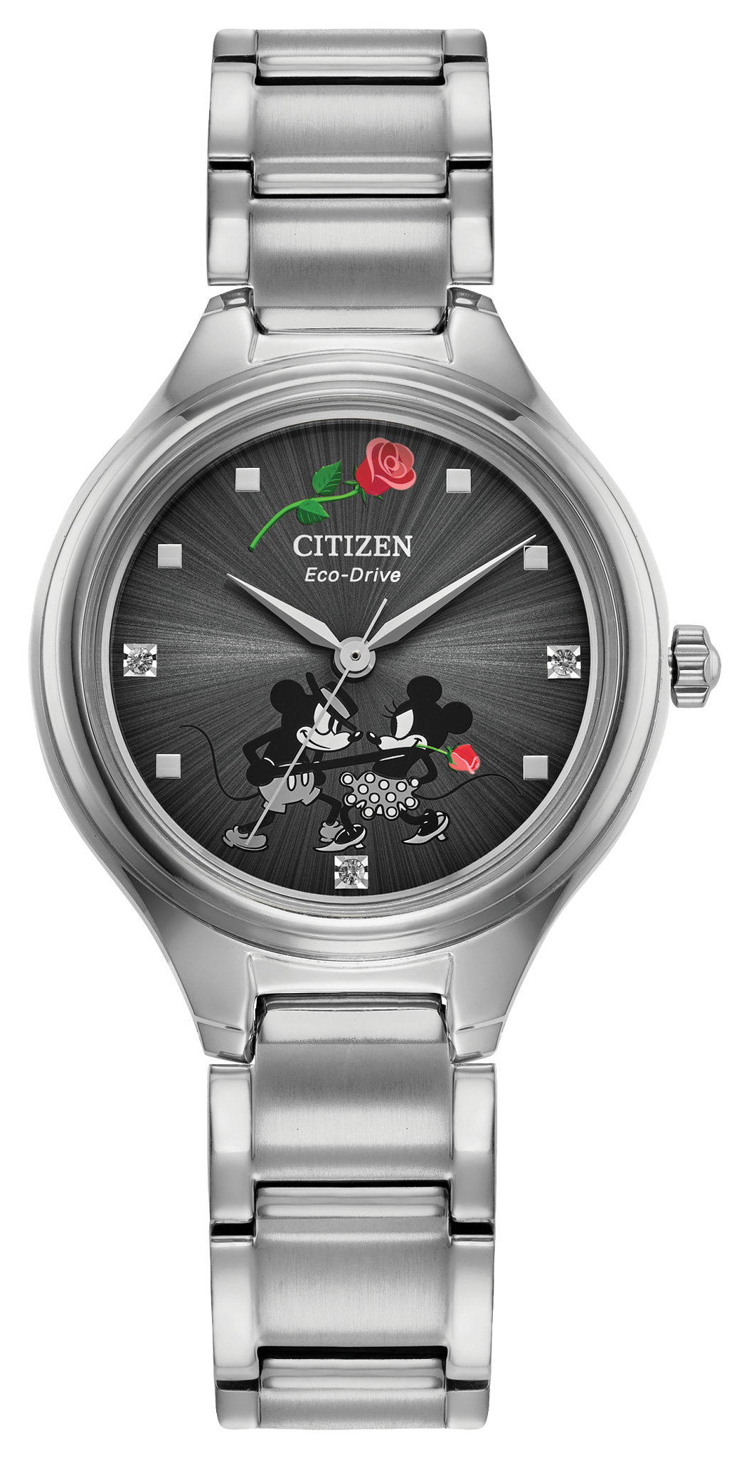 Citizen Mickey Mouse and Minnie Mouse Tango FE2101-58W