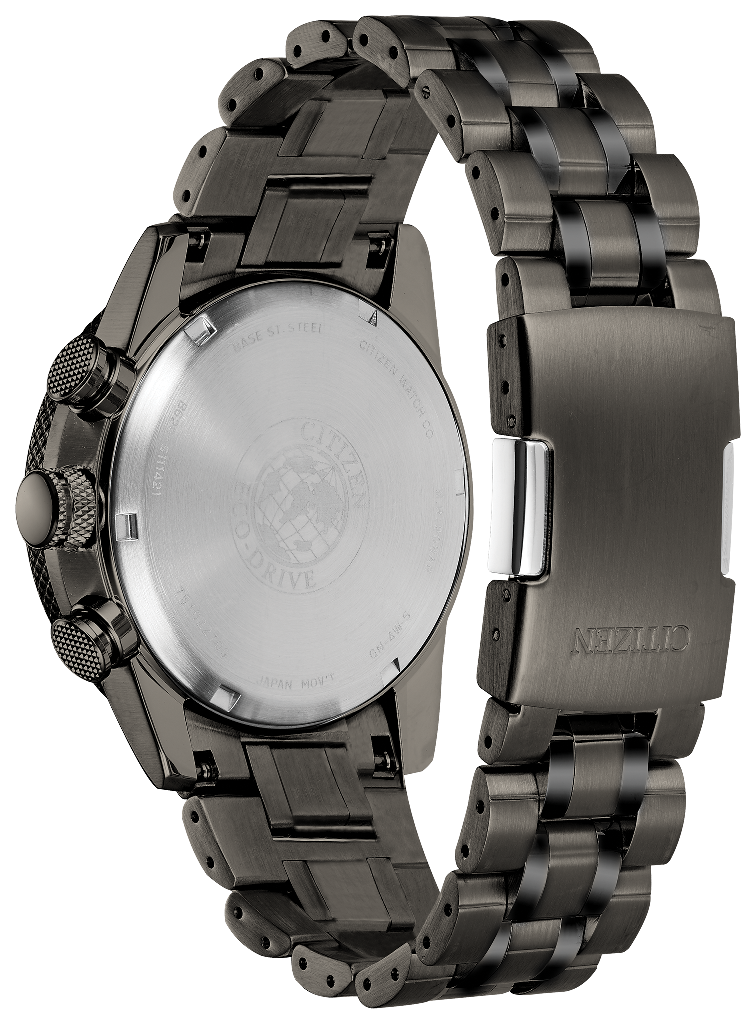 Citizen NightHawk Eco-Drive Black Stainless Steel Wrist Watch | Avenue Shop  Swap & Sell