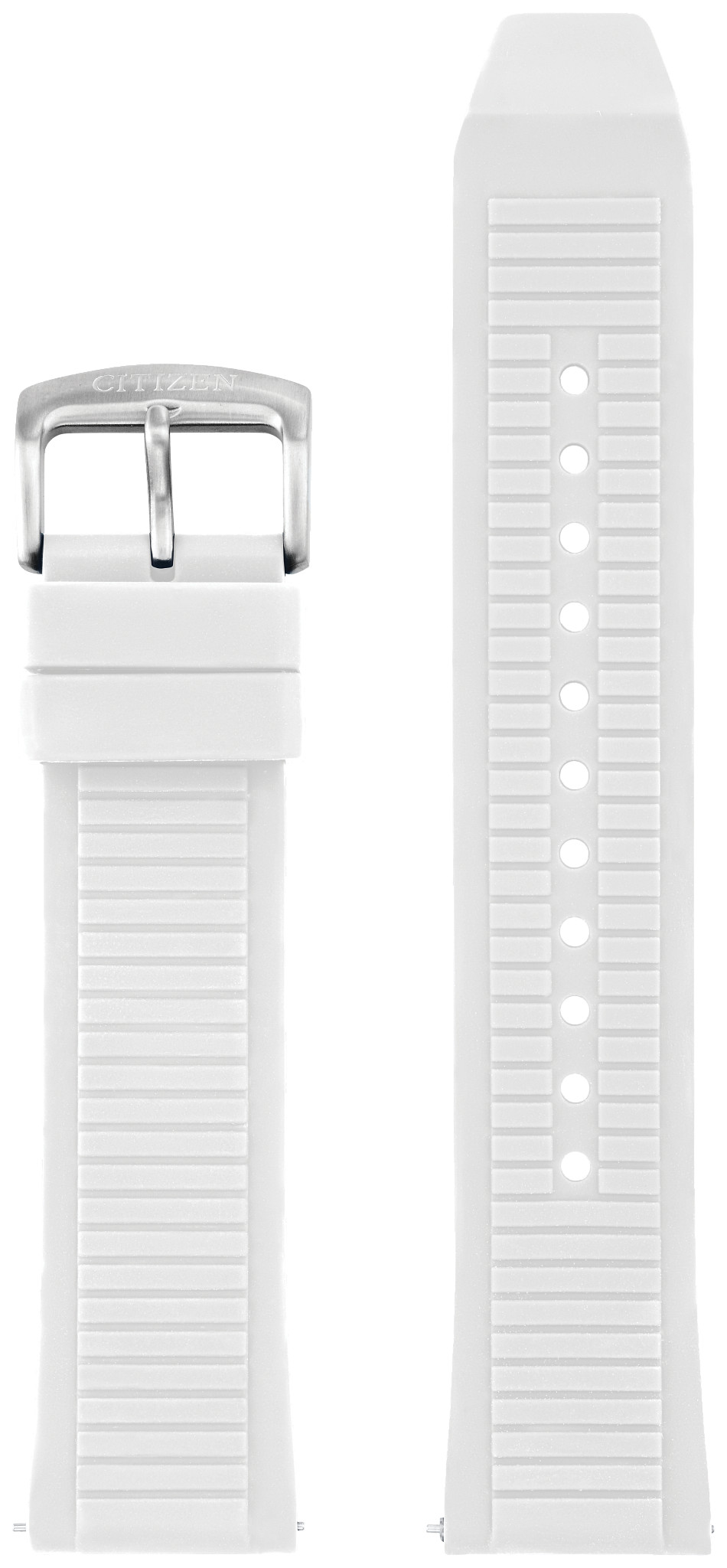 White Silicone Strap (22mm)