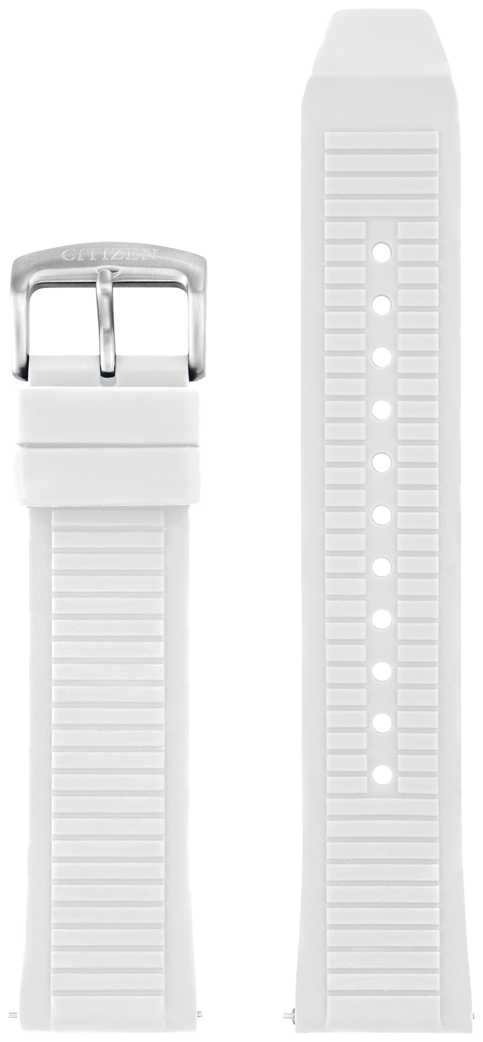White Silicone Strap (22mm) image number NaN