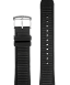 Black Silicone Strap