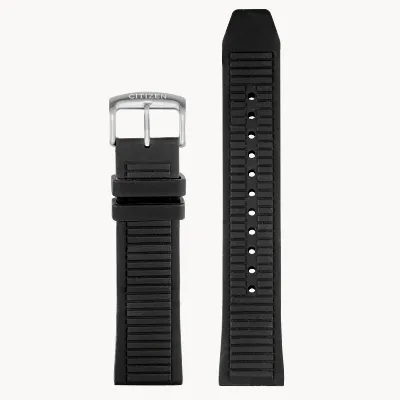 Black Silicone Strap Black Silicone Strap